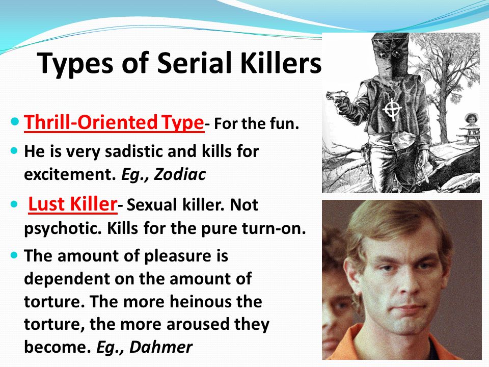 mission-oriented serial killers list